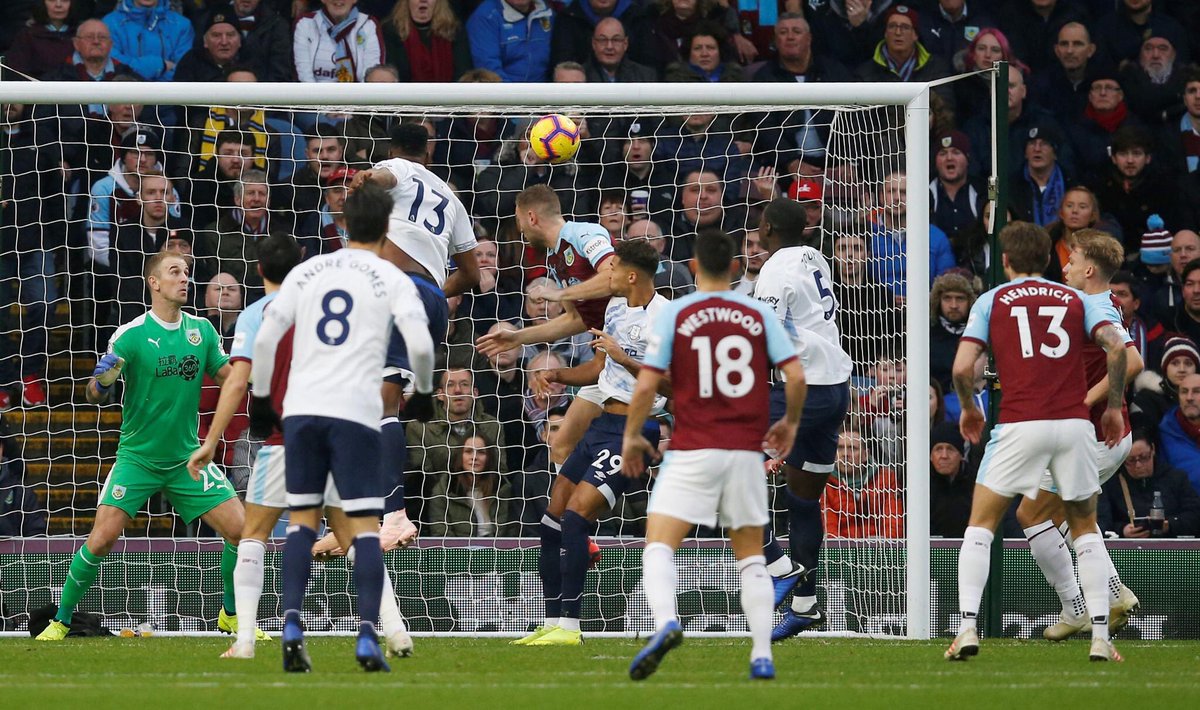 bluekippercom's tweet photo. Everton become the first club ever to score 7,000 goals in the top flight, when Yerry Mina headed home to make it 3-0 at Burnley today. #EFC #Originals #UTFT https://t.co/JbZl9bSBs6