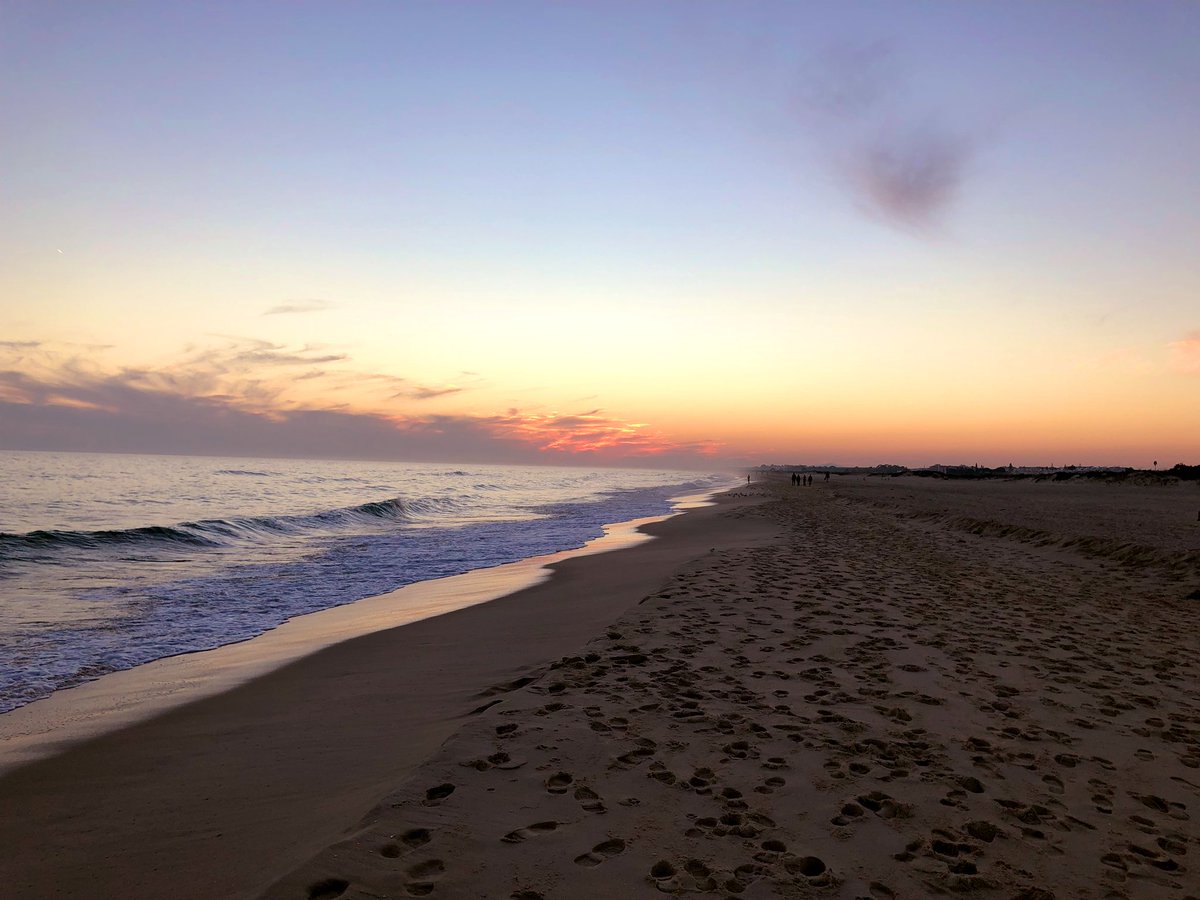 A beach in southern Portugal