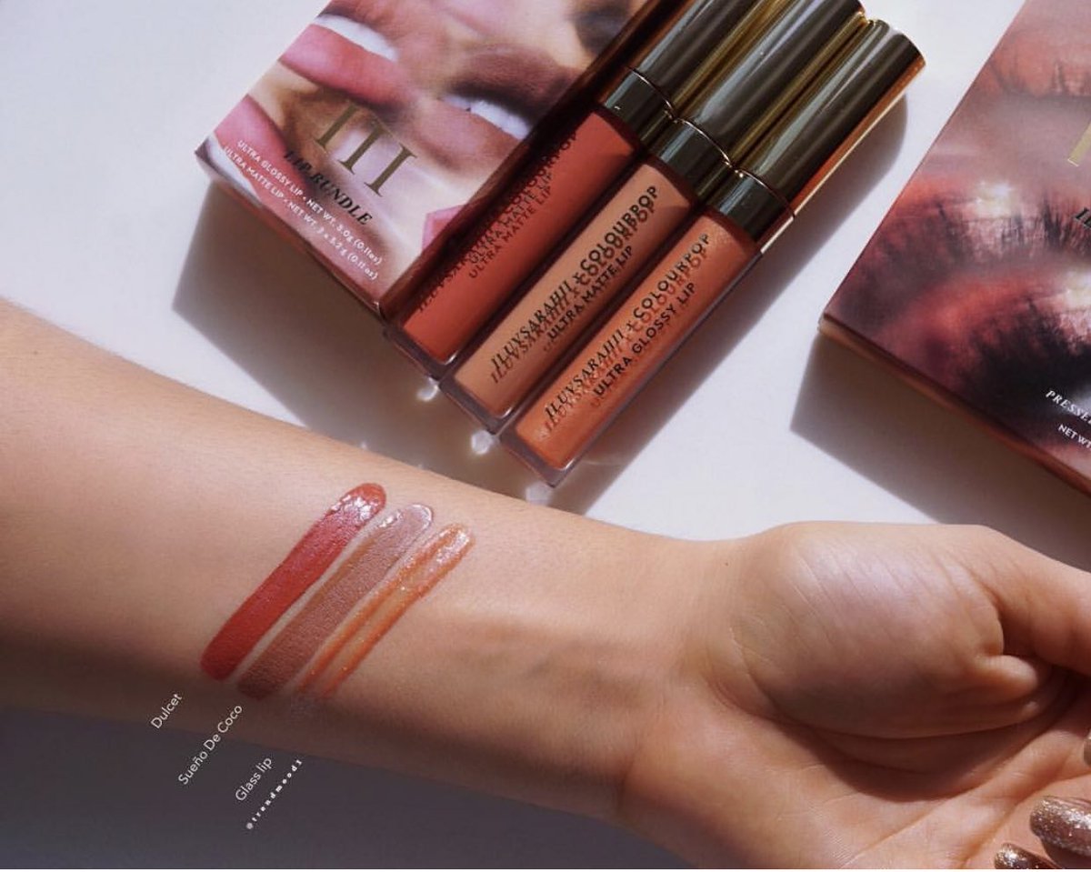 Trendmood's tweet photo. Available Now! π¨π₯ LINK β‘οΈ https://t.co/cQsEMpuRIq βοΈβ¨ @ColourPopCo X @iluvsarahii
Includes:
-Through My Eyes #EyeshadowPalette $23
-III #Lip Bundle $16 / $6 each
#UltraGlossyLip in Glass Lip
#UltraMatteLip in SueΓ±o De Coco & Dulcet
-PR Box Bundle
-Collection Bundle $39 https://t.co/BGjygD7i33