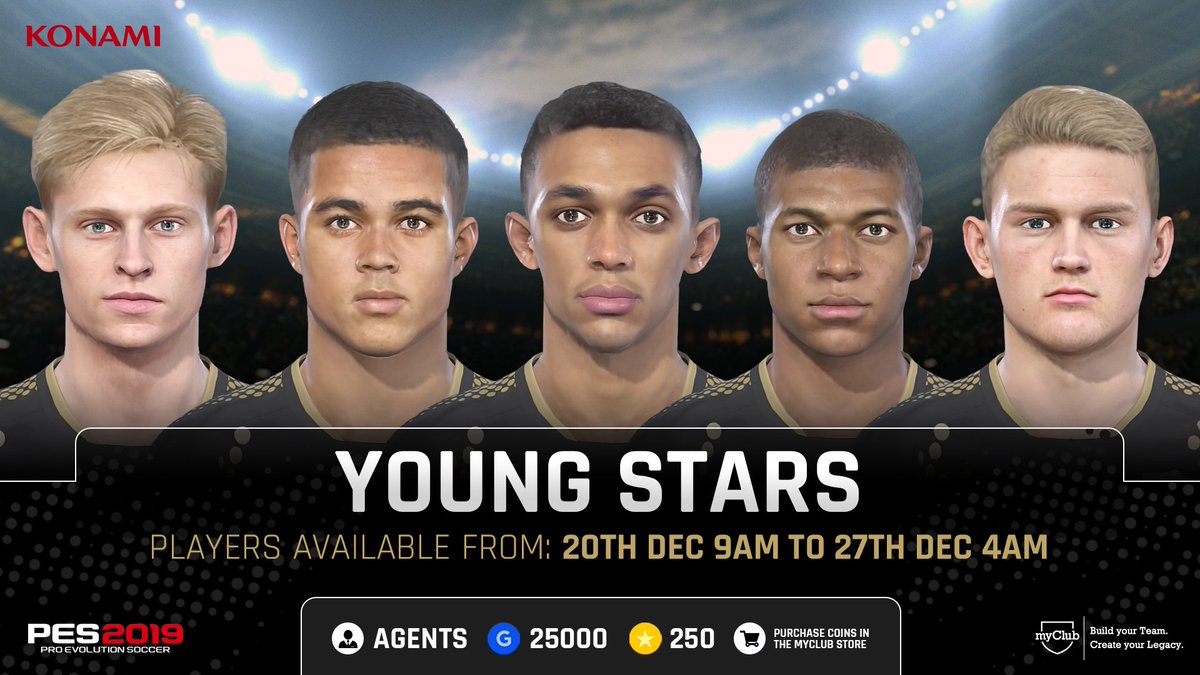 Only a few hours left to take advantage of this week's campaigns! #PES2019 #myClub