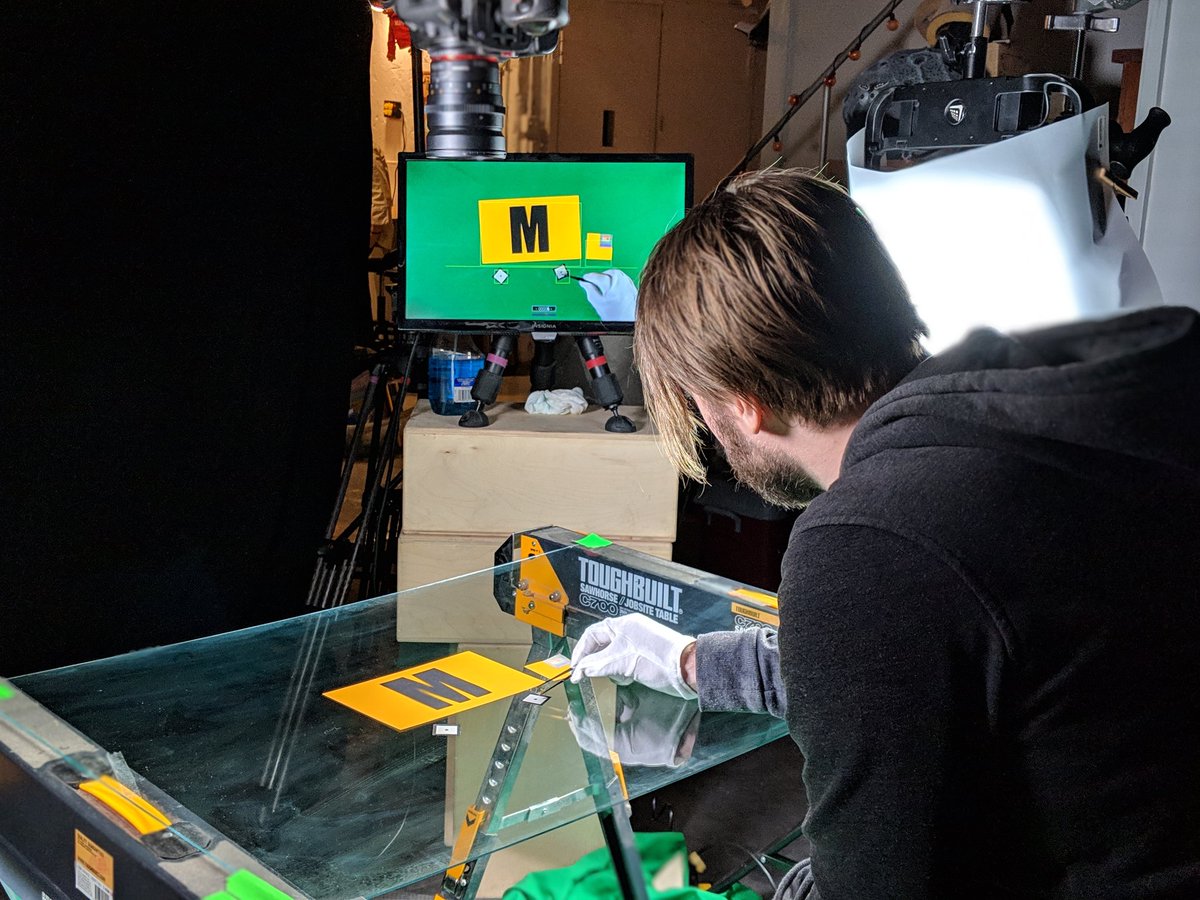 Long time no tweet! That's because we've been hard at work on an awesome new project, <a href="/AdventuresOfEm/">AdventuresOfEm</a>! Here's Ross working on a #stopmotion animation for the first episode. Check out Twitch's front page at 10 am CST on 1/5/19 to see the end result!