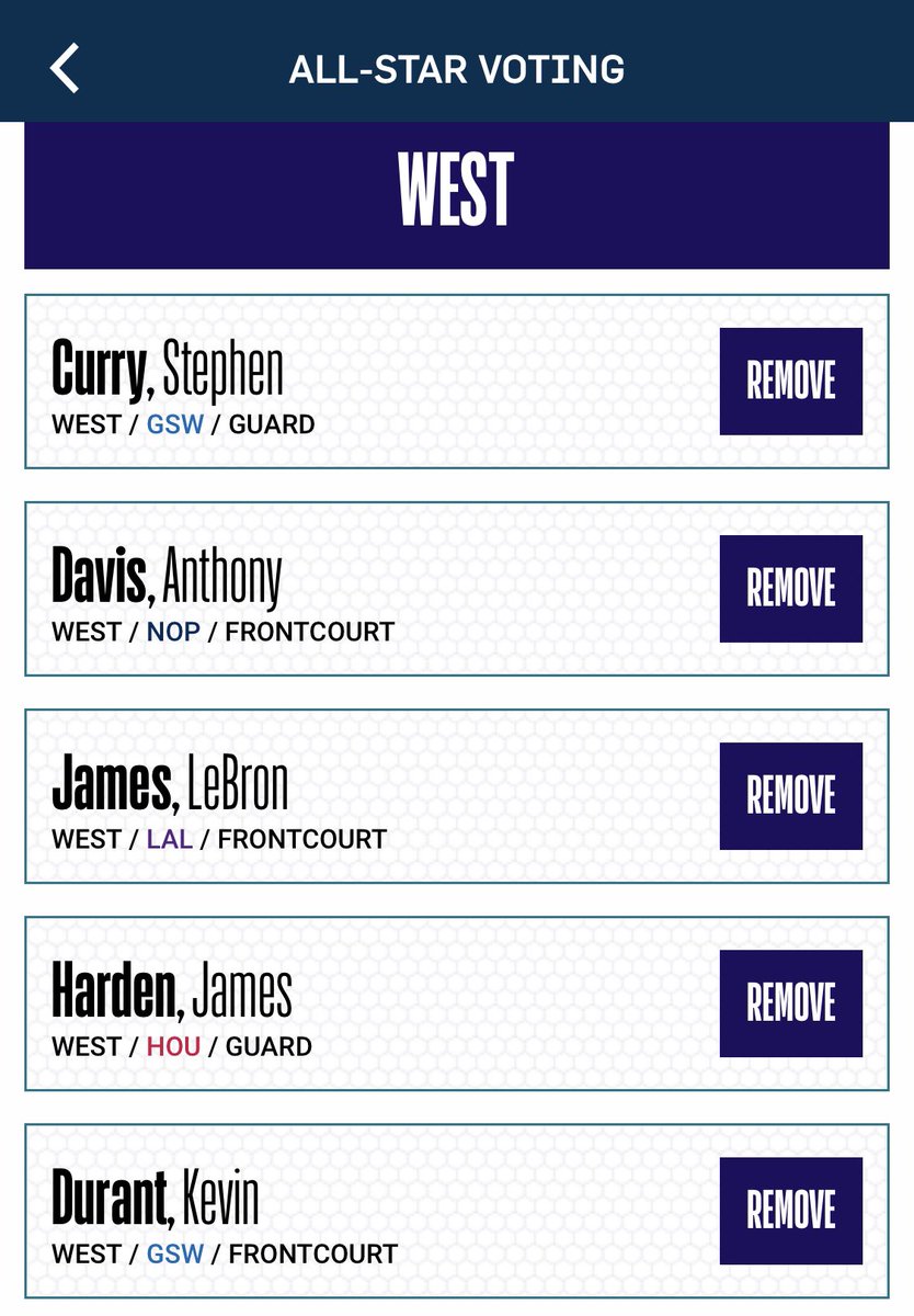 AbrahamR_82's tweet image. Votación para el #AllStarNBA hecha