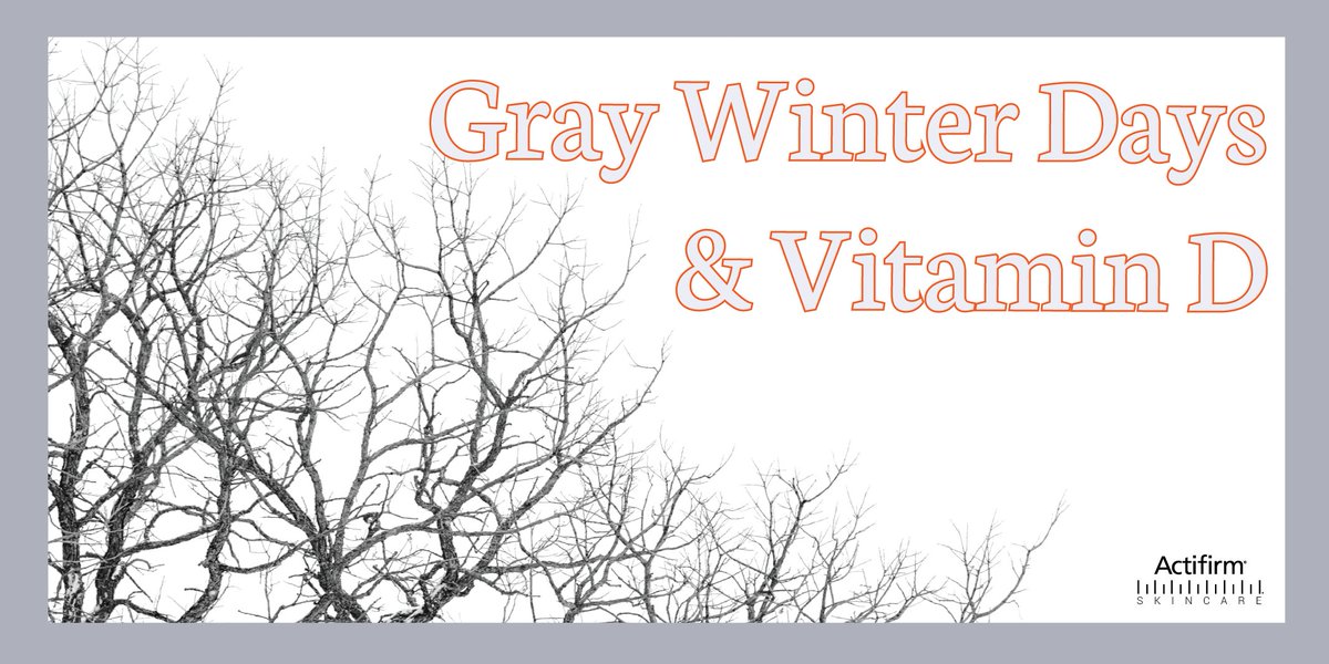 Actifirm's tweet photo. #GraySkies are going to clear up... but until then make sure you get your #VitaminDFix! #BeautyBlog https://t.co/EAV7TgtuQs https://t.co/A17bTqLMBV