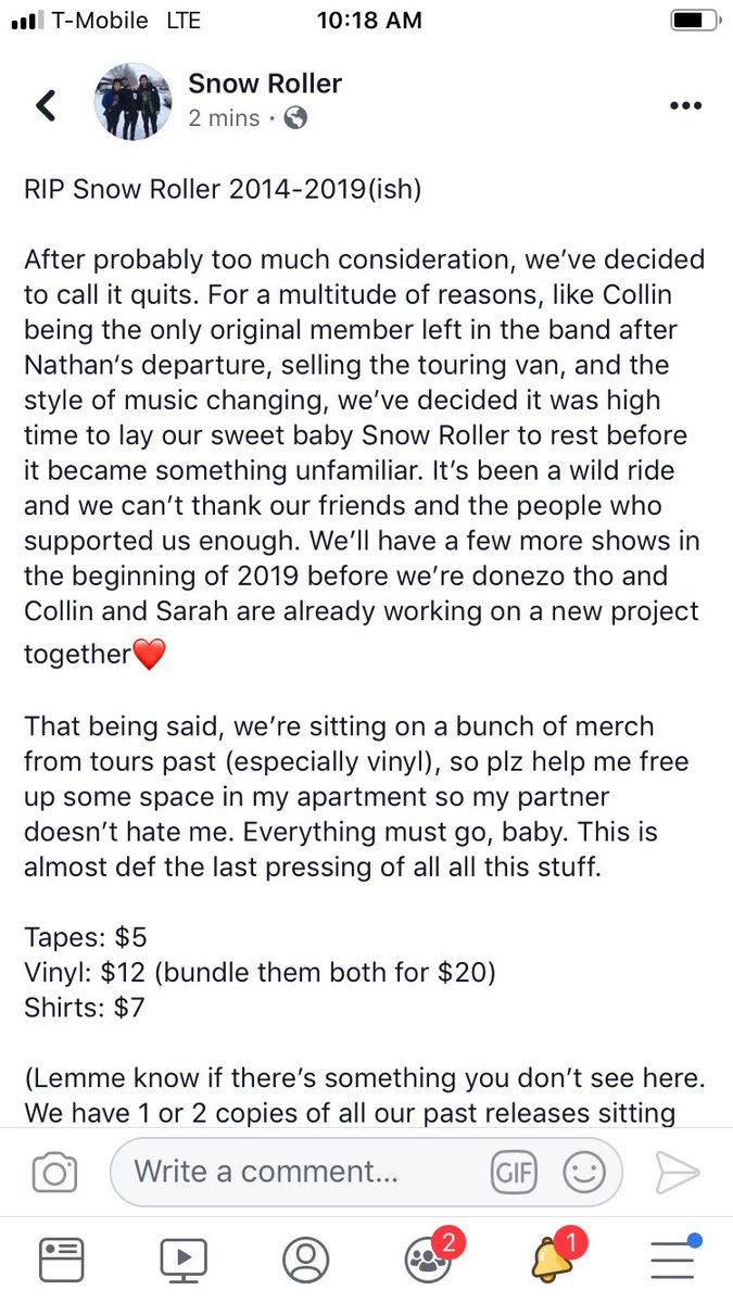 snowrollerpdx's tweet photo. That Snow Roller announcement we’ve been teasing....

RIP Snow Roller 2014-2019 https://t.co/3R9ex0CoBI