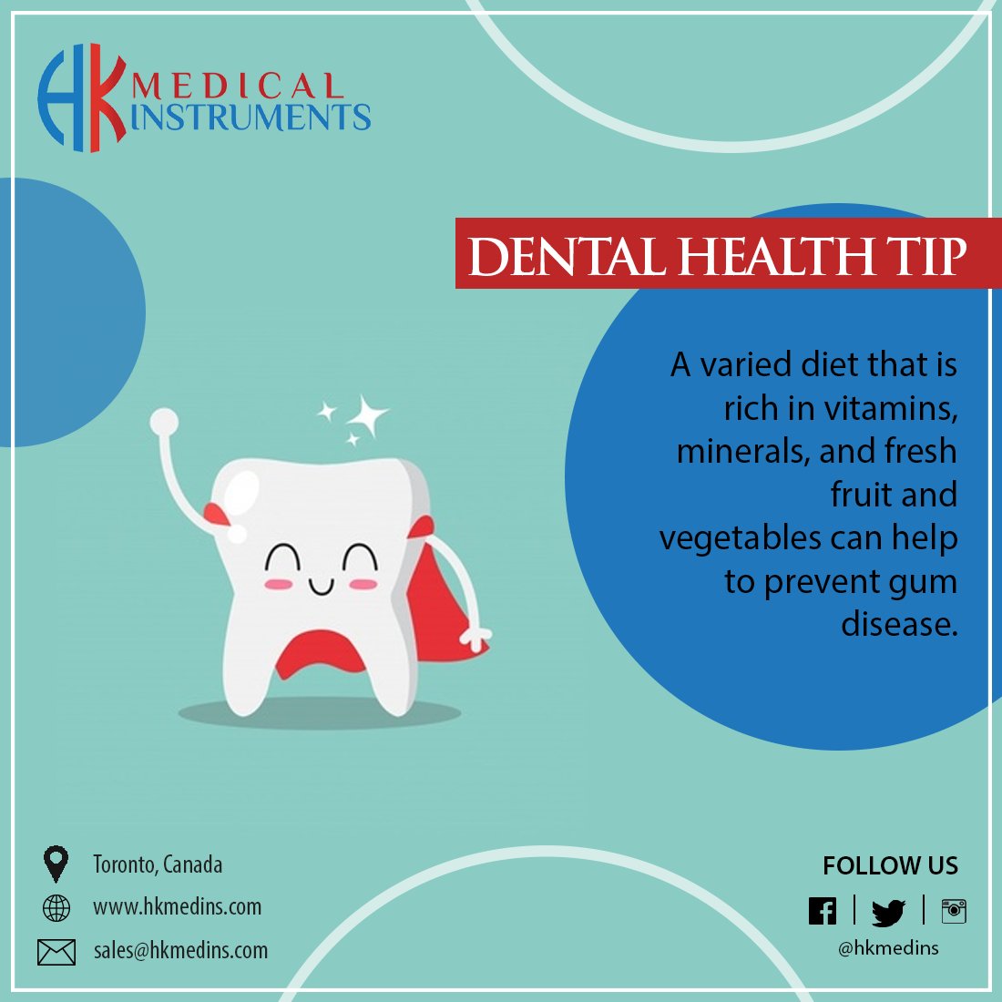 InstrumentsHk's tweet photo. Keep track on your diet to maintain your dental health.

#hk #healthy #dental #dentalcare #dentalhealth #oral #health #oralcare #diet #nutrients https://t.co/nZeDmOnp07