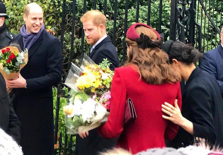 [FOTO] ¿Qué llamó la atención en esta imagen de Meghan Markle y Kate Middleton? Te lo contamos acá 👉🏻bit.ly/2VaIX03