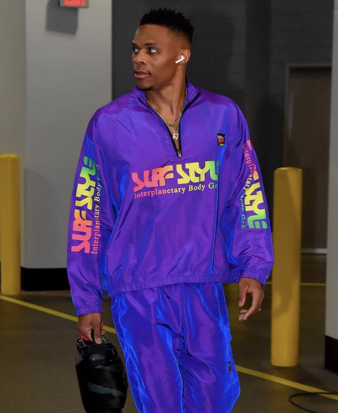Surf Style - Russell Westbrook in his Christmas finest via