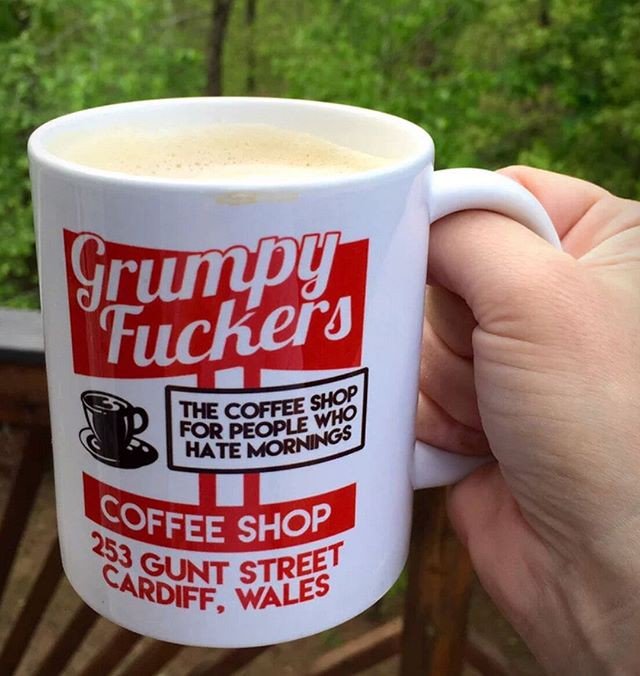 Our world-famous #mugs are shipped worldwide and are available from our online shop here:
grumpyfuckers.com/store/