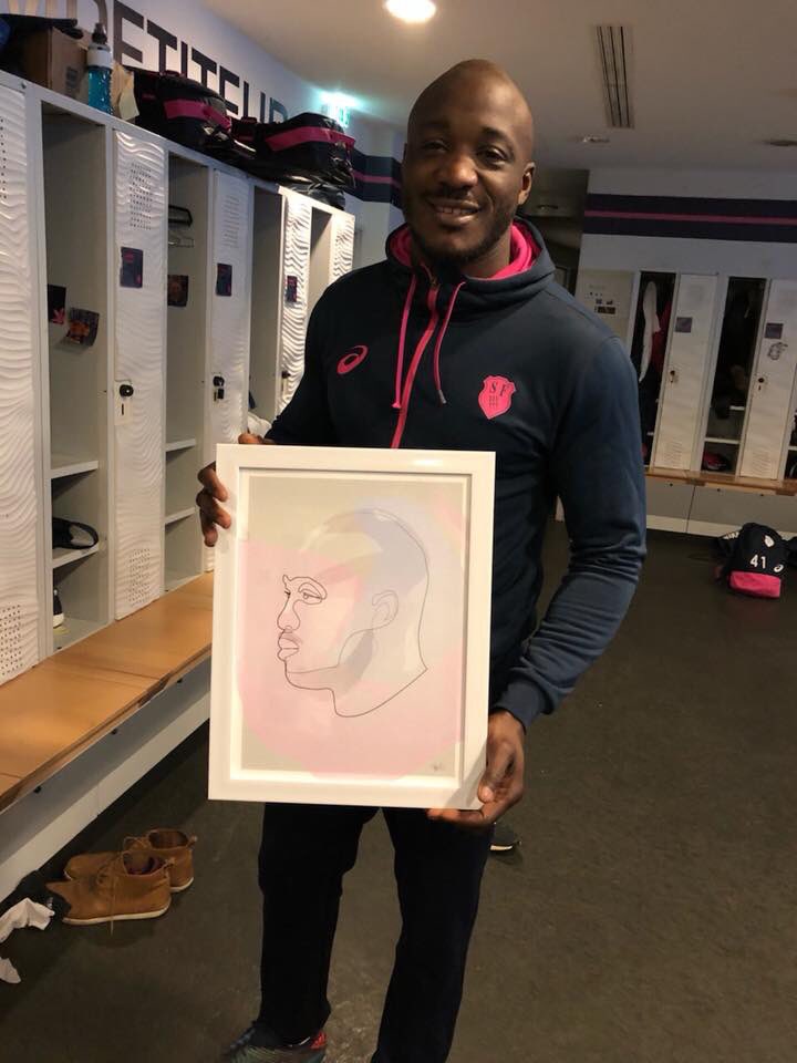 En 2018 grâce à <a href="/ClementDaguin9/">cd</a> , j’ai infiltré le vestiaire du <a href="/SFParisRugby/">Stade Français Paris</a> #Oneline #portrait