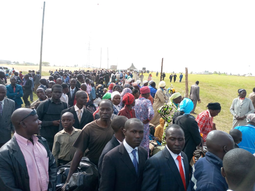 OverseerJackso2's tweet photo. #WeAreGoingToNakuru
The people are already Flocking to the ground of the Meeting https://t.co/oEt51Alqsj