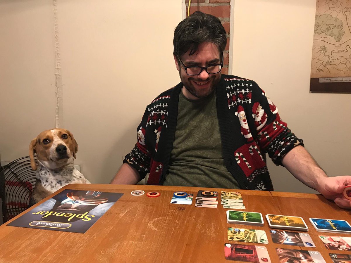 We may love Splendor, but Rocky is not so sure! #rockythebeaglebum