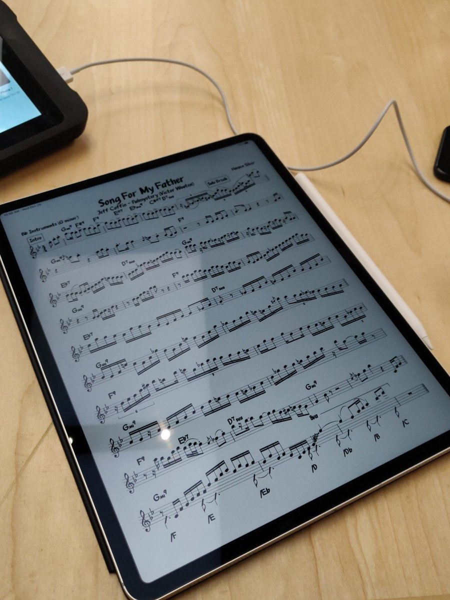 iPad for Sheet Music