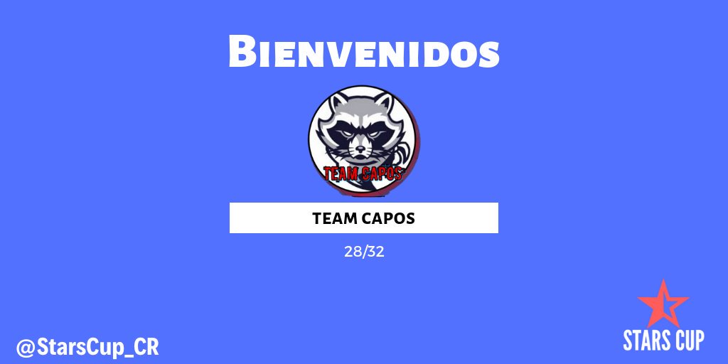 #Presentaciones | #Edicion1

Esta vez presentamos a @CaposCR que sin duda son candidatos

28/32

#StarsCupCR