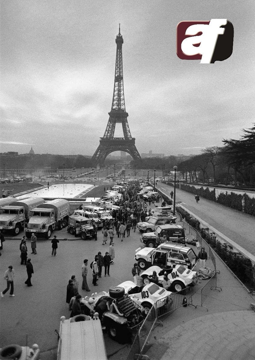 ACELERANDOFONDO's tweet photo. 40 AÑOS DE DAKAR
¡Hace 40 años, el 26 de diciembre de 1978, comenzó el primer Rally Dakar desde París! https://t.co/rUmxIkvX3q