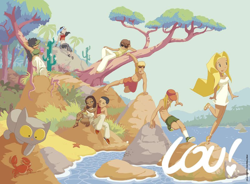 THREAD : twittos as personnages de Lou! la bd