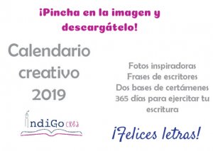 indigocrea's tweet photo. ¡Ya está disponible nuestro calendario creativo de 2019! https://t.co/UbH0cfunZ9 https://t.co/z6iSutpEC9
