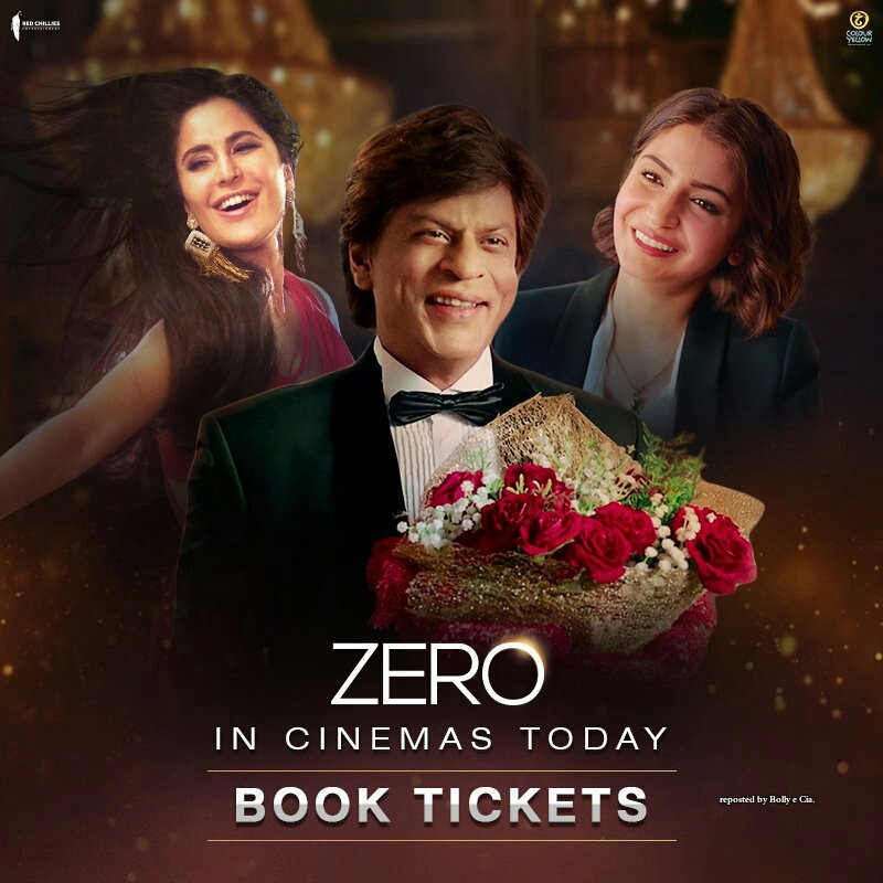 bollyecia's tweet photo. Posters de #Zero, de #AanandLRai. Produção Red Chillies Ent. Com #ShahRukhKhan #AnushkaSharma e #KatrinaKaif 🎬Já nos cinemas da Índia
#BollyeCia #2Zero18 #ZeroTheMovie #CinemaIndiano #Bollywood #Bolly #Índia #Cinema #Cine #Movies #Films #Poster #MoviePoster #SRK #KingKhan https://t.co/B0qHi1EUWd