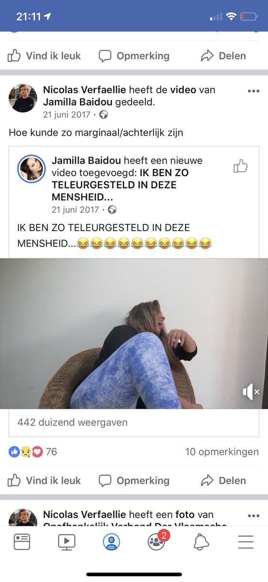nicolasverfaell's tweet photo. Al een jaar geleden dat ik ons jamilla even op haar plek heb gezet https://t.co/VDXILBIkHK