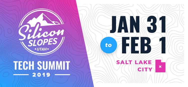 siliconslopes's tweet image. Silicon Slopes Tech Summit is just weeks away... Get yourself some tickets already! 

🏔bit.ly/2UdqsYr 🏔