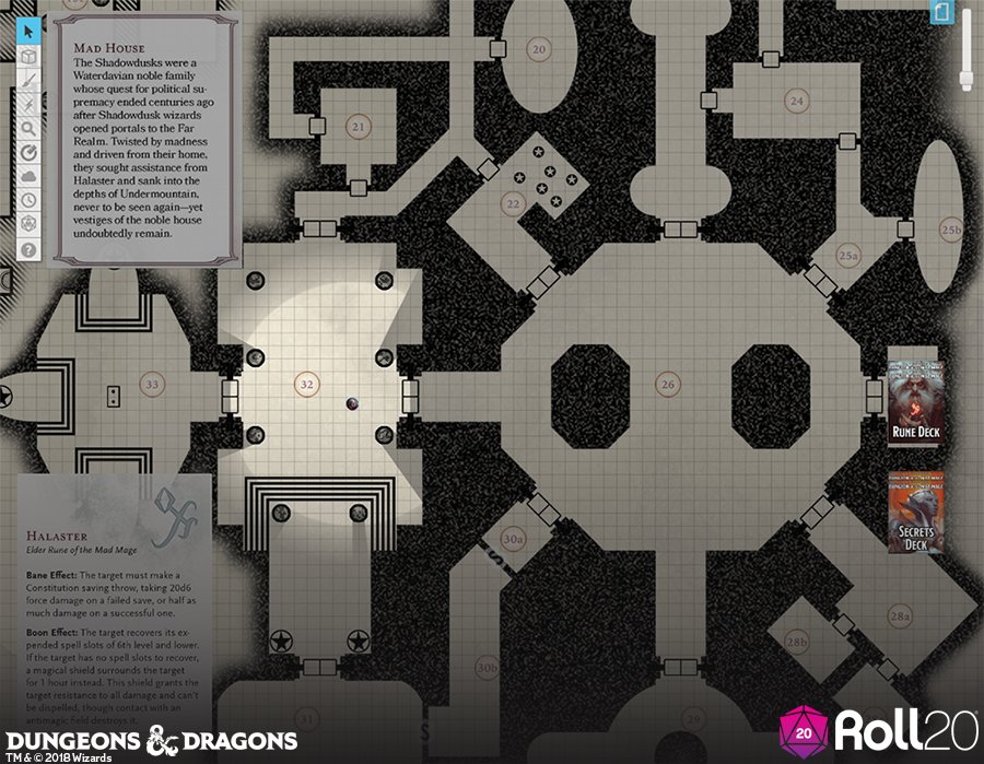 Dungeon Of The Mad Mage Roll20 Maps Roll20 On Twitter: "Interested In Owning All The Maps And Card Decks From  Waterdeep: Dungeon Of The Mad Mage To Use In Any Game? This $19.95 Game  Addon Includes All 26 Maps