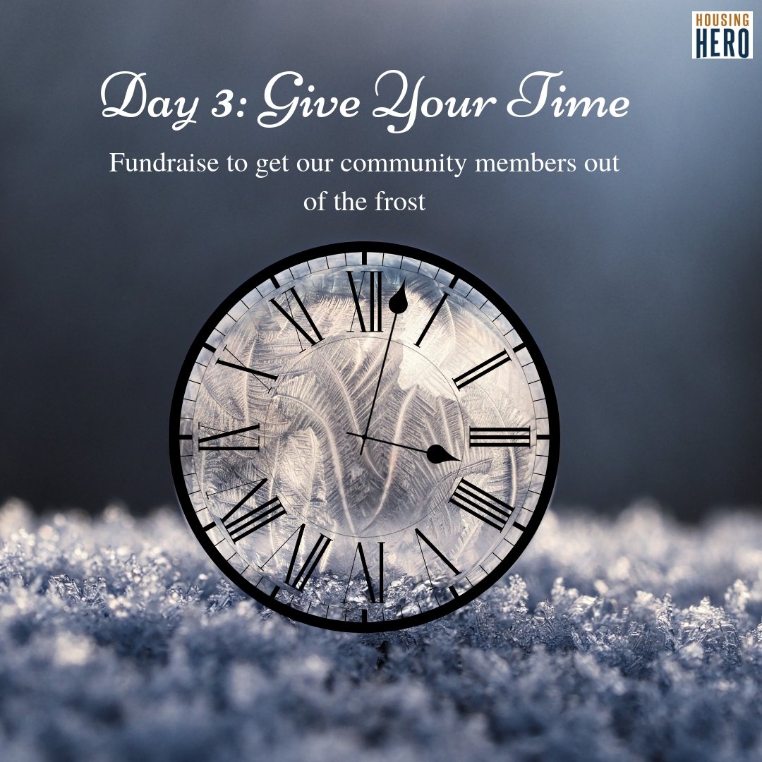 HeroHousing's tweet photo. Day 3: GIVE your time! We need housing heroes! Consider creating your own fundraising campaign that will make an impact on families in the #Niagara region. Lets keep our community members out of the frost this #holiday season! #12DaysOfGiving #Awareness
https://t.co/ofYZS1PHFK https://t.co/JnTnBWR6to