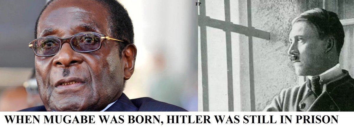 FunPolitics1's tweet photo. He is as old as history...
#funpolitics #zimbabwe #mugabe #robertmugabe #veryold #hitler https://t.co/0EZDBUr1s4