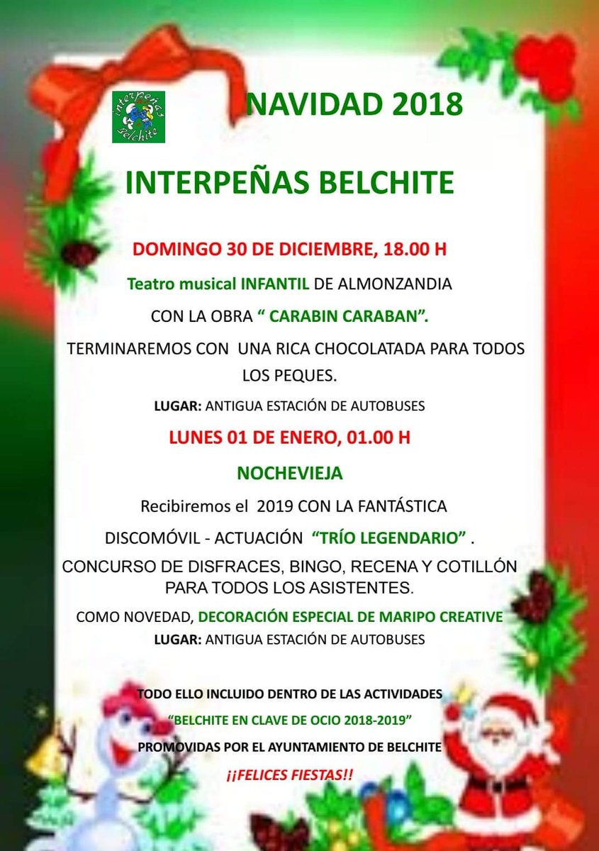 Este fin de año no nos aburrimos