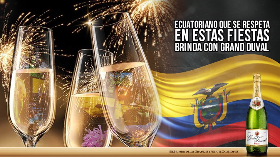 Ecuatoriano que se respeta brinda con Grand Duval en estas fiestas.... dale me gusta si estás de acuerdo. #GrandDuval#elbrindisdelasgrandesyfelicesocasiones #Celebración #Brindis