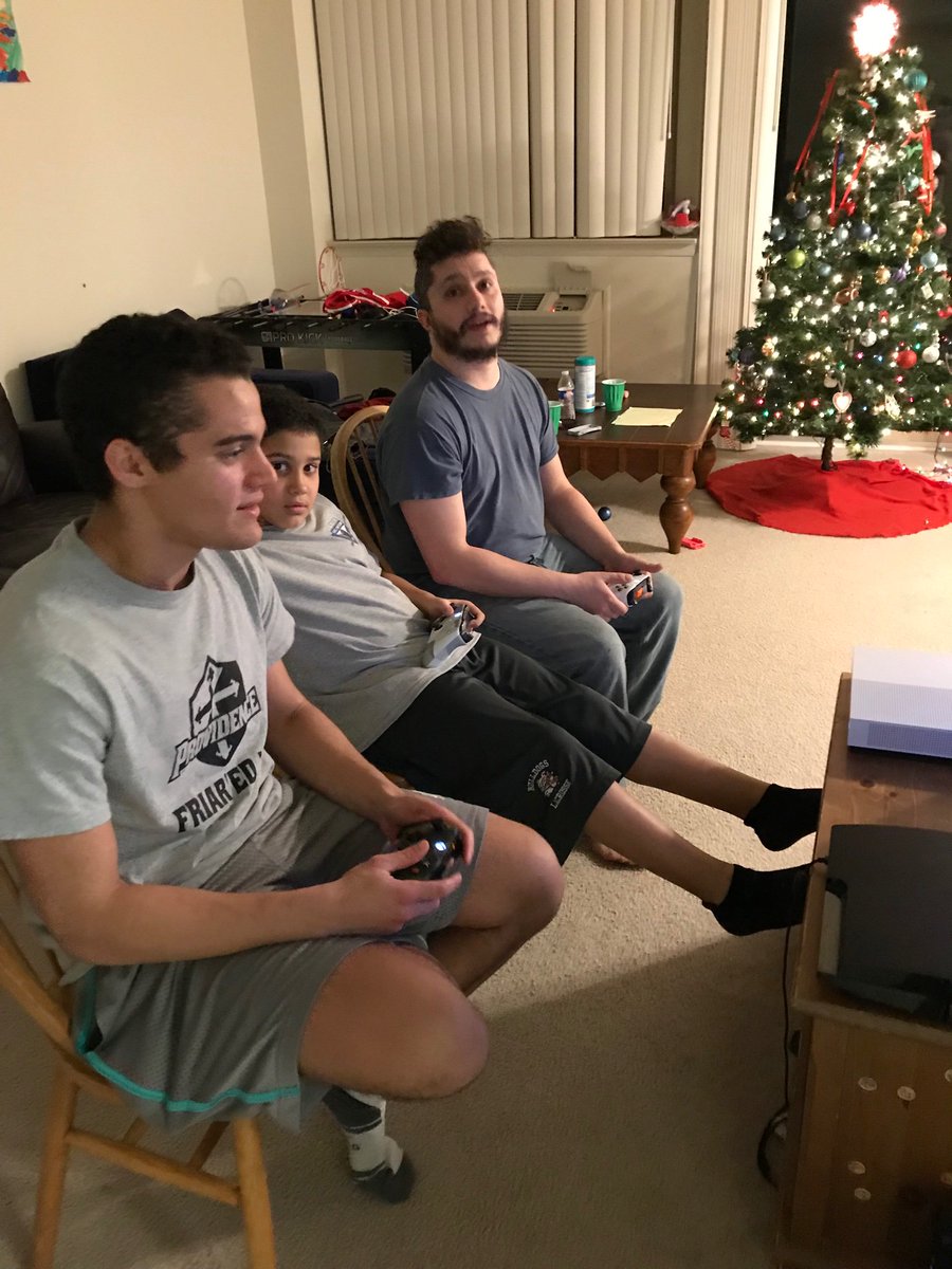 rick_theproblem's tweet photo. Holiday -Madden19 and NBA 2k19 with cousin and bro who are insanely competitive= lots of trash talk and possible lil scuffle!
#GotToHaveThickSkin https://t.co/gUc7JjVAlq