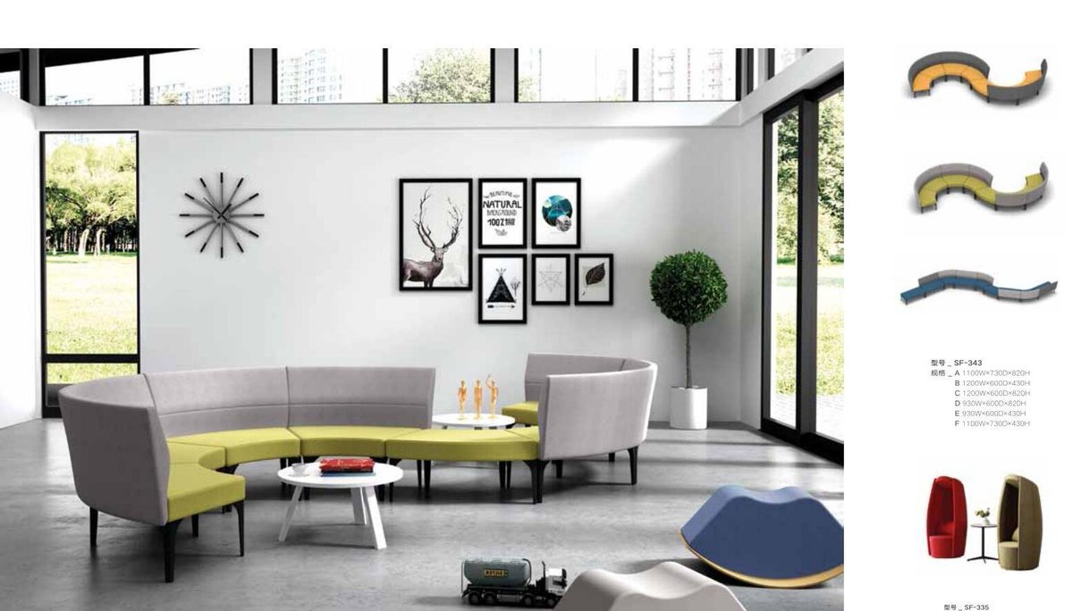 WEWORTHGROUP's tweet image. Ms is a versatile sofa. Users can change its shape, at will. It will greatly increase the creativity and interestingness of the office. Changeable appearance makes thousands of possibilities. info@fusion-china.com / Tel +86 571 82980770
#commercialsofa #modularsofa #upholstery