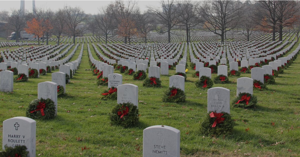 DaybreakExp's tweet photo. Daybreak is a proud sponsor of #wreathsacrossamerica2018 @WreathsAcross @NJMTA #rememberingourveterans #NewJerseyMotorTruckAssociation #DaybreakExpressInc #WeDeliverConfidence https://t.co/GFF2vKLUPQ