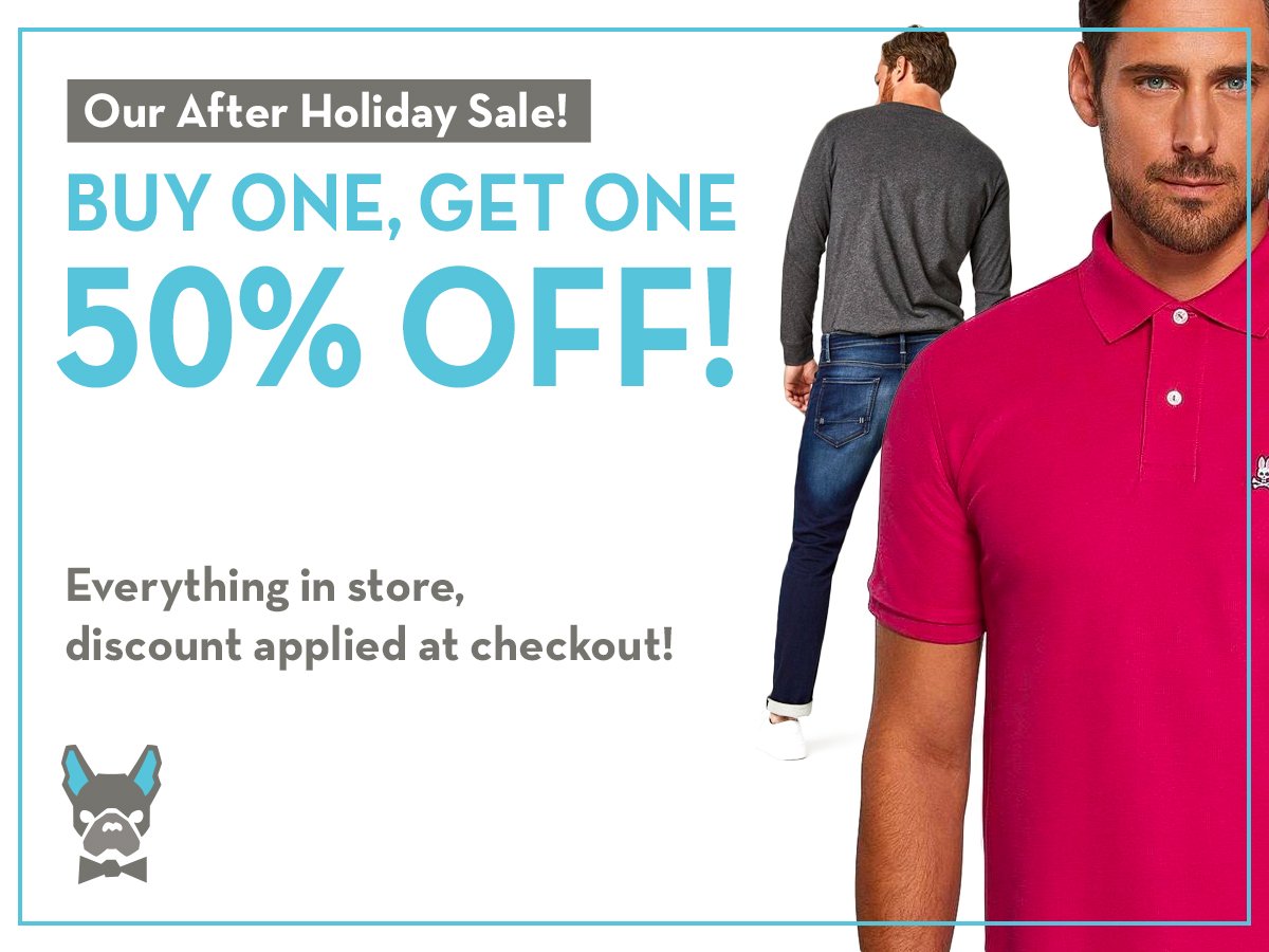 shopatbrick's tweet photo. SALE! Everything in store and online is Buy One Get One 50% OFF! Discount applied at Checkout for online orders. Stop in and SAVE! #weho #wehosale #losangelessale #menssale #bogo50 https://t.co/UGEpVtYb20