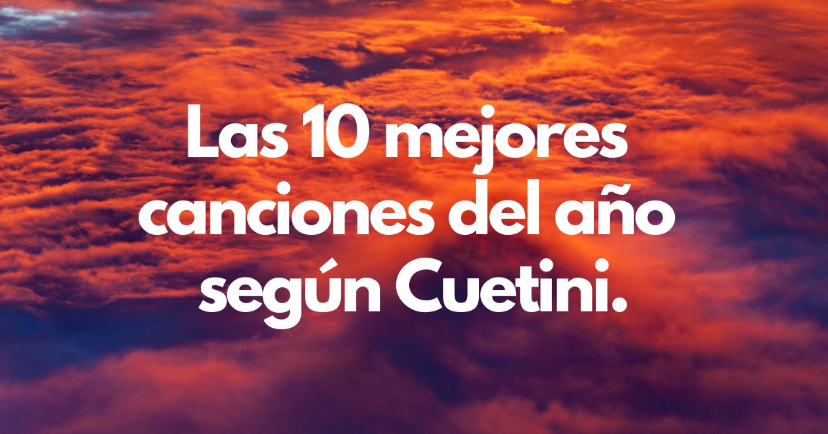 _SoundTrends's tweet image. ¡El 2018 aún no termina! Por eso en Soundtrends seguimos mostrándoles lo mejor del año. Estas son las 10 mejores canciones del año según @Cuetini. Conócelas: bit.ly/2RdO2Wg
