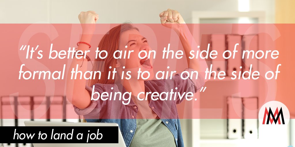 LeeCaraher's tweet image. What do you wear to your next job interview? #HowToLandAJob series on @MMindedPodcast bit.ly/2KPxP41