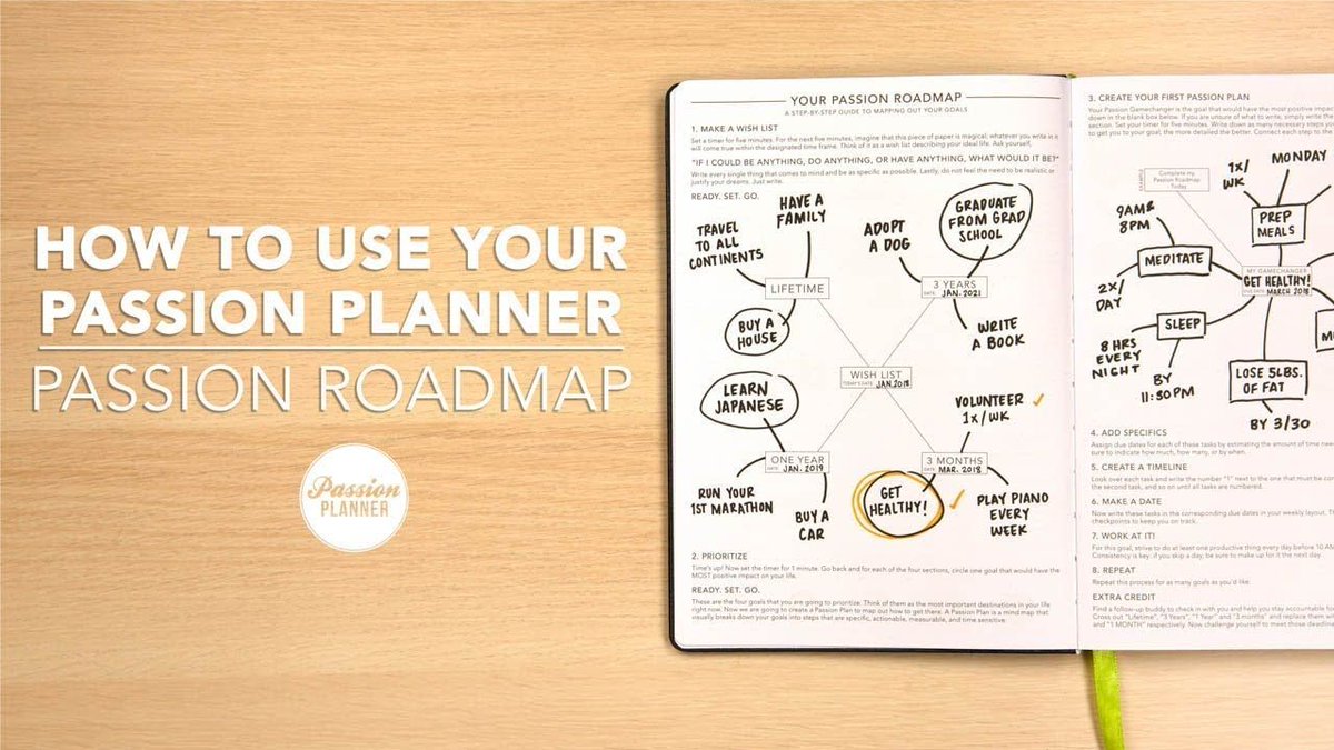 carlyrigby's tweet photo. I am always in search of the perfect planner, especially at the start of a new year. @rcvaughan turned me on to @passion_planner and I'm waiting for mine to arrive. Here is a short video about the goal setting techniques unique to their brand. #PashFam https://t.co/GP5arshDrs https://t.co/TFNkAWbA3e