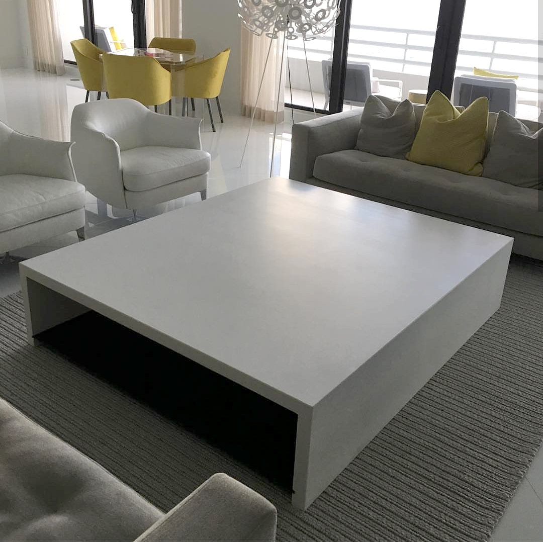 BuddyRhodesCP's tweet image. This 800lb concrete coffee table is 5'x6'x16', was made using BR GFRC Blended Mix, Pigments and AR Glass Fibers. Beautiful work by @Modern Concrete &amp;amp; Furniture Design Studio 
#concrete #artisan #concretetable #buddyrhodes #buddyrhodesconcrete #concretedesign #concretefurniture