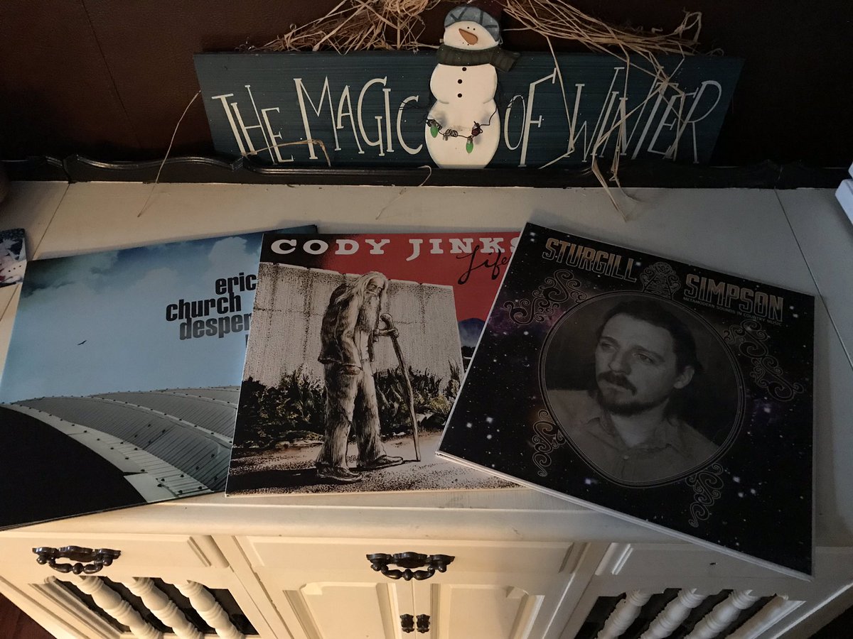 Chris Barkley (@cmb1080) on Twitter photo Boxing Day is now called Vinyl Therapy Day. <a href="/ericchurch/">Eric Church</a> <a href="/CodyJinksMusic/">Cody Jinks</a> <a href="/SimpsonSturgill/">Sturgill Simpson</a> #VinylTherapy Boxing Day is now called Vinyl Therapy Day. <a href="/ericchurch/">Eric Church</a> <a href="/CodyJinksMusic/">Cody Jinks</a> <a href="/SimpsonSturgill/">Sturgill Simpson</a> #VinylTherapy