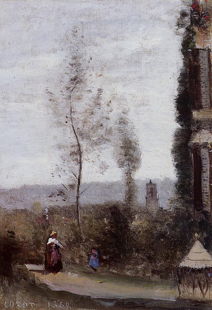 artistcorot's tweet photo. Coulommiers, The Garden of M. Preschez #corot #realism https://t.co/zHyCtpXDjx