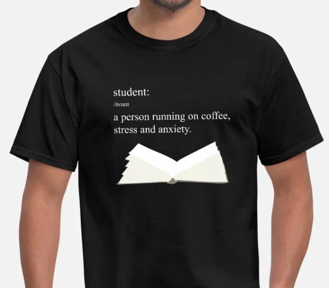Funateee's tweet image. Are you a student and under a lot of pressure?
Show your friends what your life is all about with this t-shirt.
spreadshirt.com/college+or+uni…