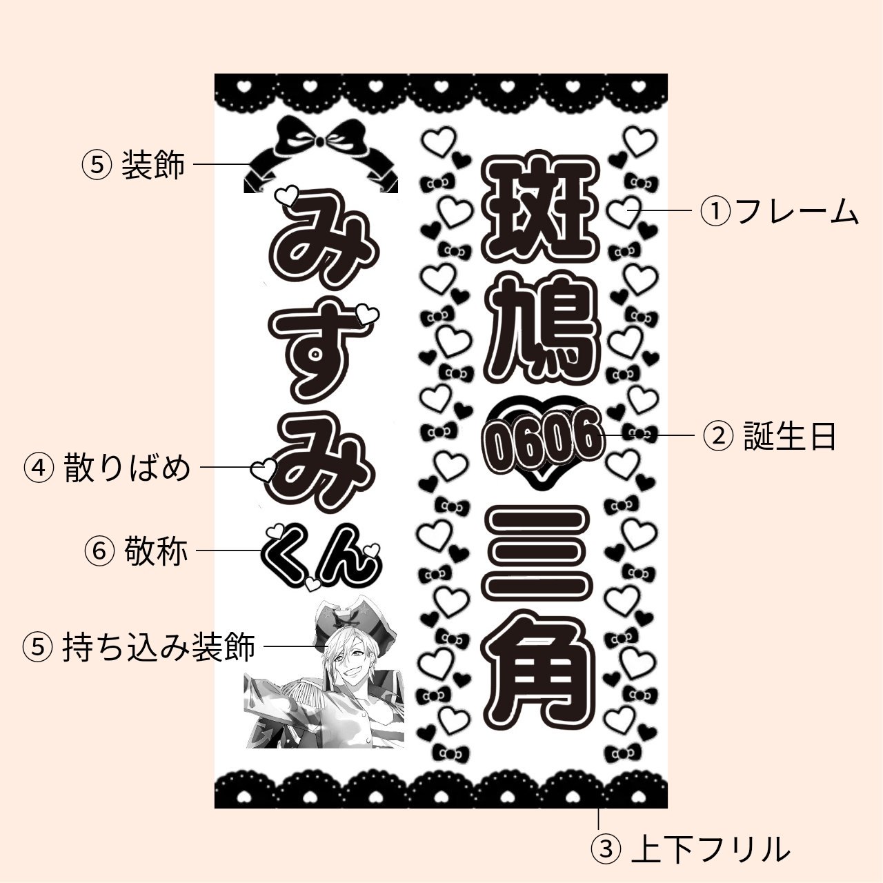 *✧⑅❤︎✦ライブやツアーの準備に♡キンブレシート オーダー✦❤︎⑅✧* xc ♡⸜❥❥꒰ঌキンブレシート オーダー༞♡༞ライブやツアーの準備