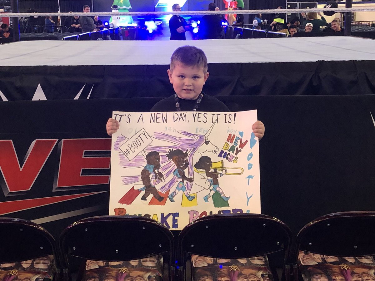 Santa was very good this year. #WWEChicago