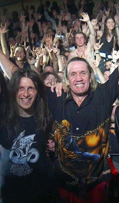 BadbonesO's tweet image. Bad Bones Steve  Balocco bass player for the "Total McBrain Damage Tour 2002-2005"  @IronMaiden Iron Maiden's drummer Nicko McBrain. Bass player of the italian power metal band White Skull (2003-2007) with whom he recorded the album "Ring of the Ancients", Dragonheart 2006