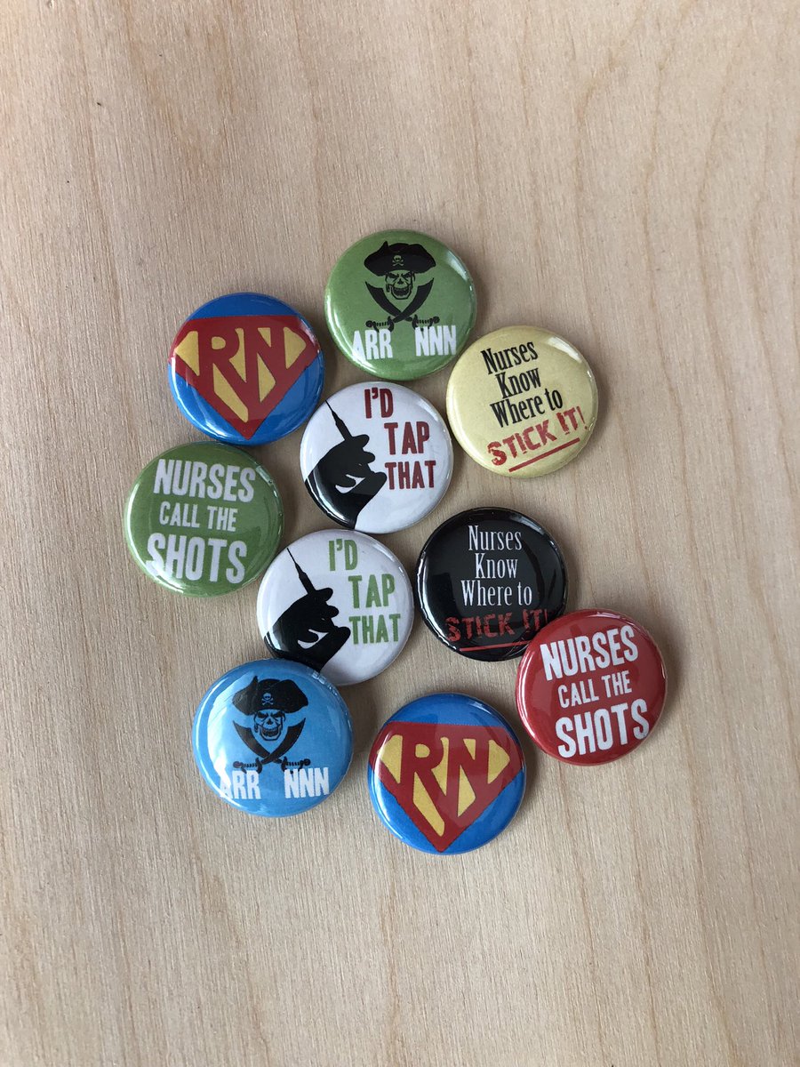 monster_button's tweet photo. Thanks for the kind words! ★★★★★ "I got these as a gift for my nursing-student husband.  He loved them. :)  Thank you!" Melissa F. #accessories #etsy #nurse https://t.co/k4EQGOHd56 https://t.co/saWFnUWNxt
