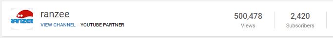 ranzee's tweet image. Just hit 1/2 million views on my channel - thanks everyone! #youtube #viewsmilestone #ranzee #ranzeeav #synthesizers #musictech #australianyoutubers