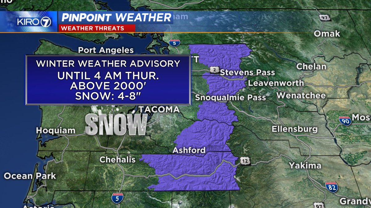 Claire Anderson On Twitter A Winter Weather Advisory In Effect