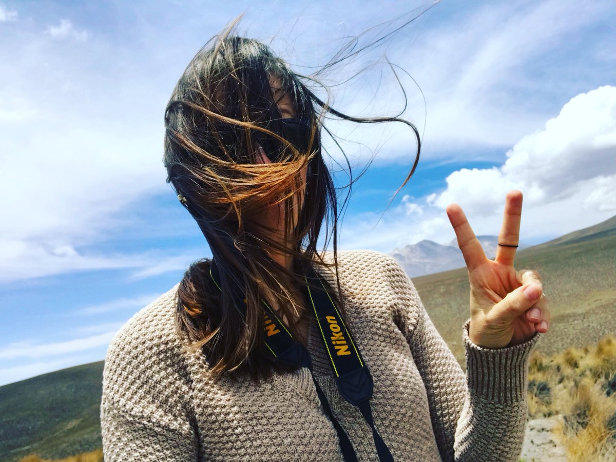 stefiemc's tweet photo. Greetings from Arequipa, Perú #MistiVolcano https://t.co/Da4dwrM0l1