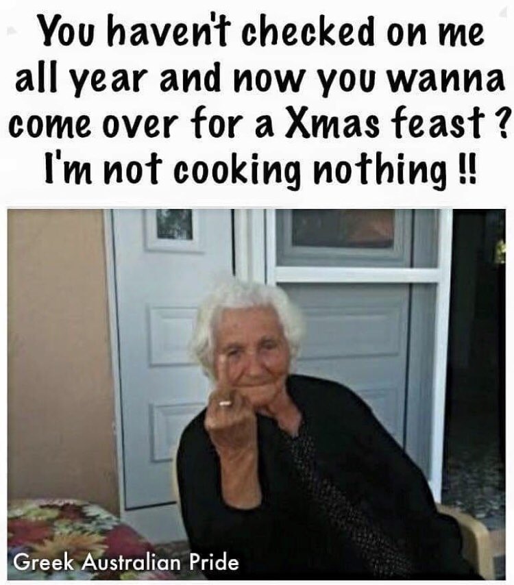 Μπράβο Γιαγιά 😊

#greece #greek #giagia #greekgrandmother #yiayia #greekchristmas #greekfood