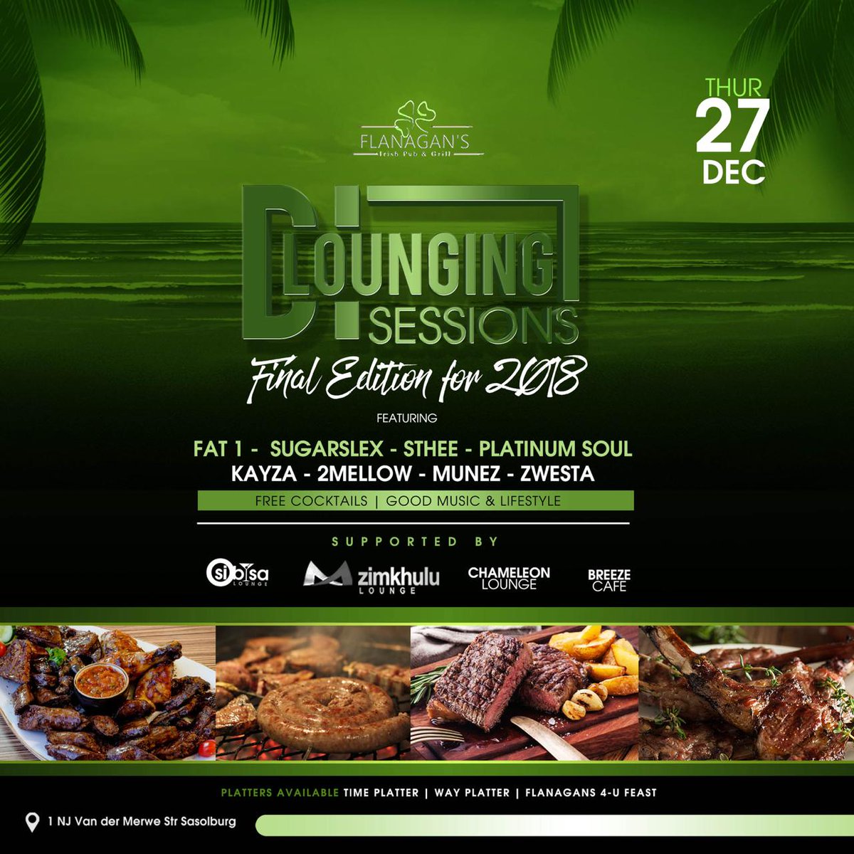 ZuluMageba_'s tweet image. It really has been a great musical year. ❤

Let's meet at Flanagans Sasolburg Tonight 💪

Mr #MagicMoves