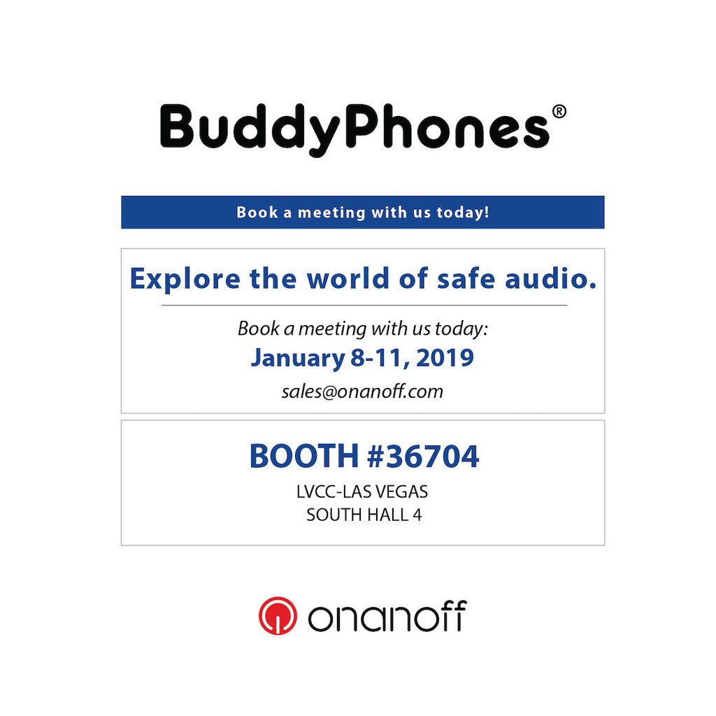 onanoff's tweet image. We're debuting our brand new StudyPhones at @CES 2019! Book a meeting with us to find out more about our CES 2019 Innovation Award Honoree. 🎧🏆
⠀
#onanoff #headphones #safeaudio #experts