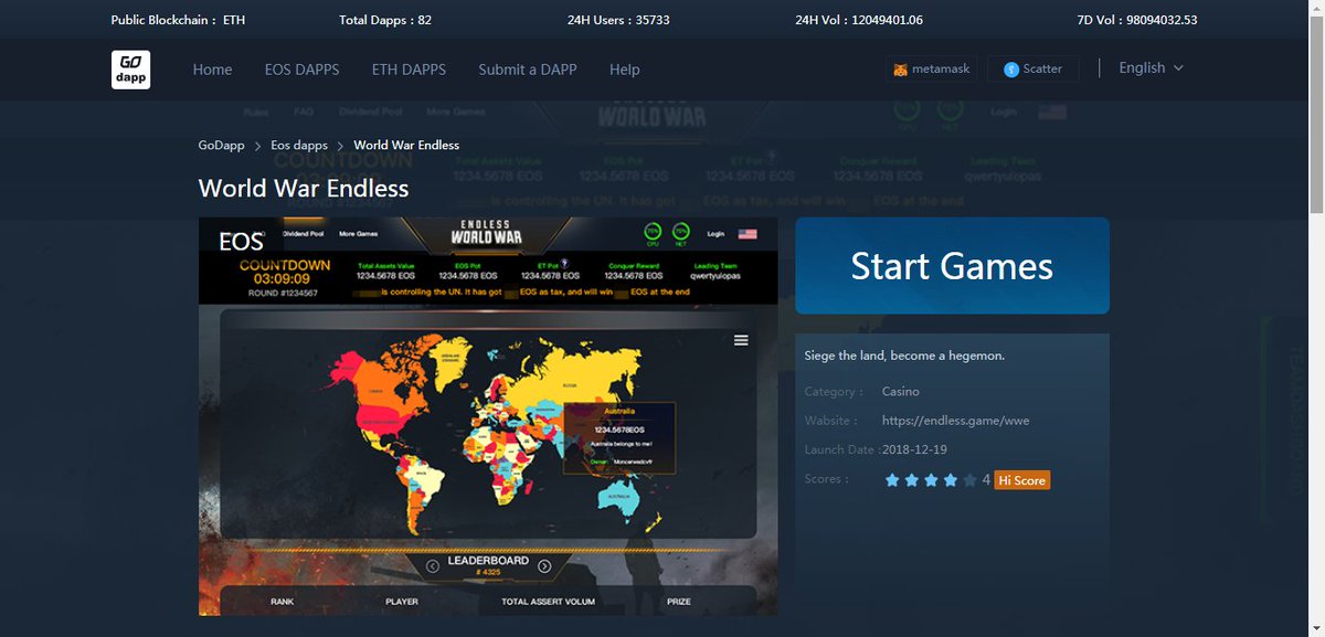 GoDapp (@godapp6) on Twitter photo Siege the land, become a hegemon. Now World War Endless has been collected in godapp.com <a href="/EndlessGameTeam/">Endless Game</a> 😘 Siege the land, become a hegemon. Now World War Endless has been collected in godapp.com <a href="/EndlessGameTeam/">Endless Game</a> 😘